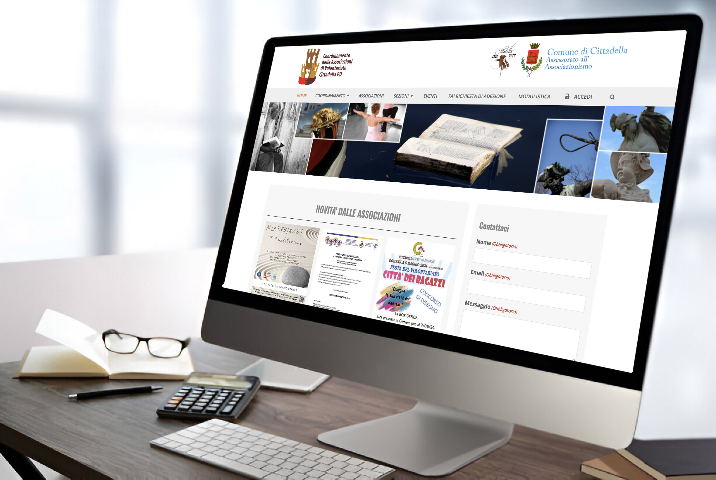 Realizzazione siti internet per associazioni